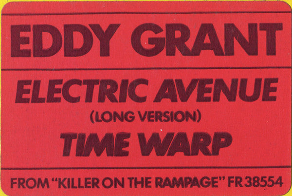 Eddy Grant : Electric Avenue / Time Warp (12", Single)