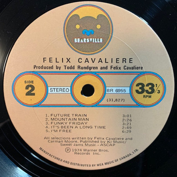 Felix Cavaliere : Felix Cavaliere (LP, Album)