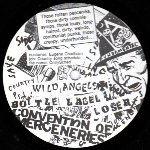 Eugene Chadbourne : Country Protest (LP, Album)