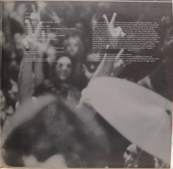 Savoy Brown : A Step Further (LP, Album, Gat)