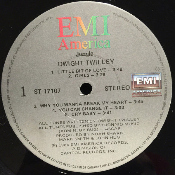 Dwight Twilley : Jungle (LP, Album)