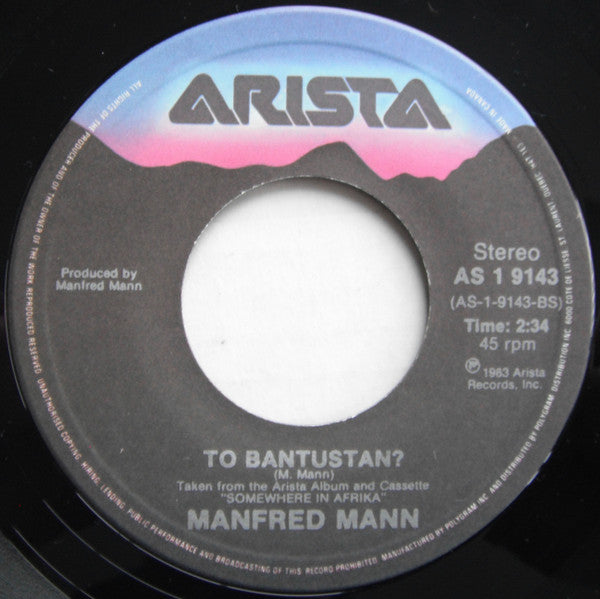 Manfred Mann* : Runner (7", Single)