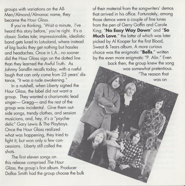 Hour Glass : Hour Glass (CD, Album, RE)