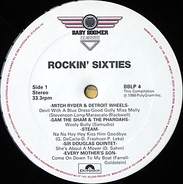 Various : Rockin' Sixties (LP, Comp)