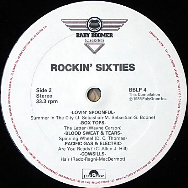 Various : Rockin' Sixties (LP, Comp)