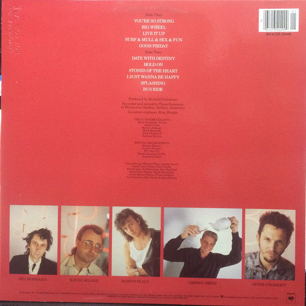 Mental As Anything : Fundamental (LP, Album)