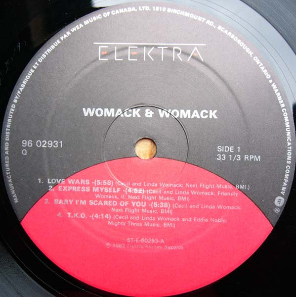 Womack & Womack : Love Wars (LP, Album)