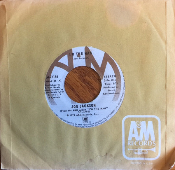 Joe Jackson : I'm The Man (7", Single)