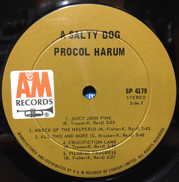 Procol Harum : A Salty Dog (LP, Album, RE)