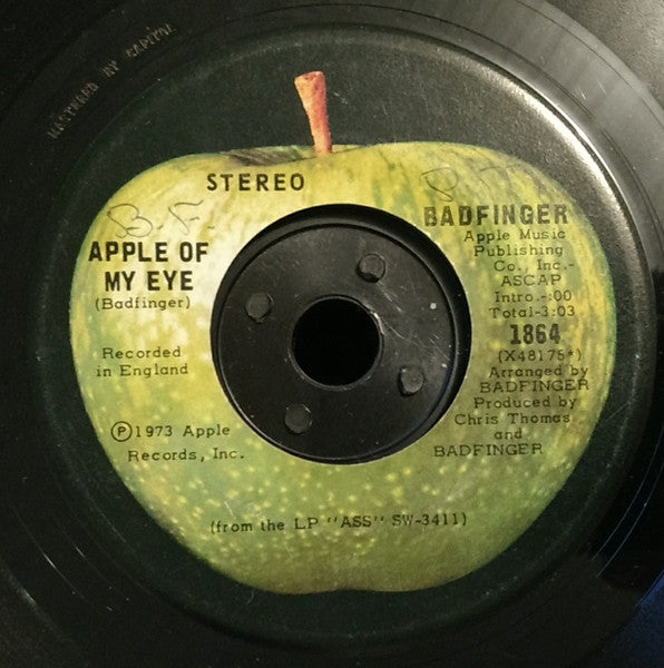 Badfinger : Apple Of My Eye (7", Single)