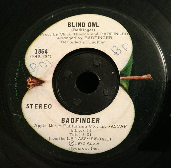 Badfinger : Apple Of My Eye (7", Single)