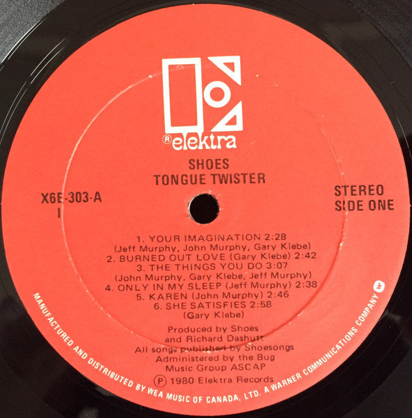 Shoes : Tongue Twister (LP, Album)