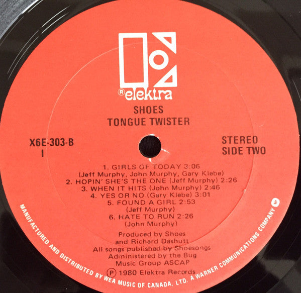 Shoes : Tongue Twister (LP, Album)