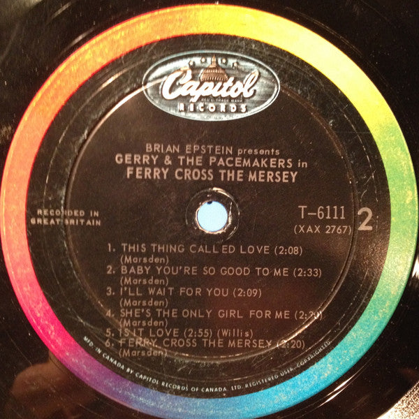 Gerry & The Pacemakers : Ferry Cross The Mersey (LP, Mono)
