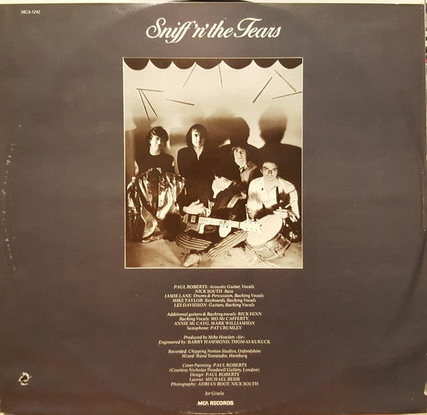 Sniff 'n' The Tears : Love Action (LP, Album)