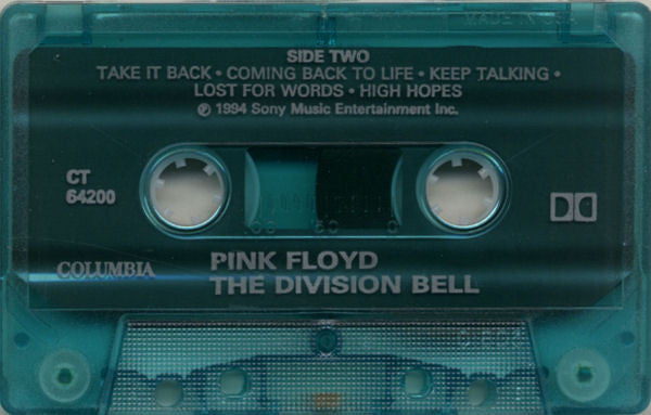 Pink Floyd : The Division Bell (Cass, Album, Blu)