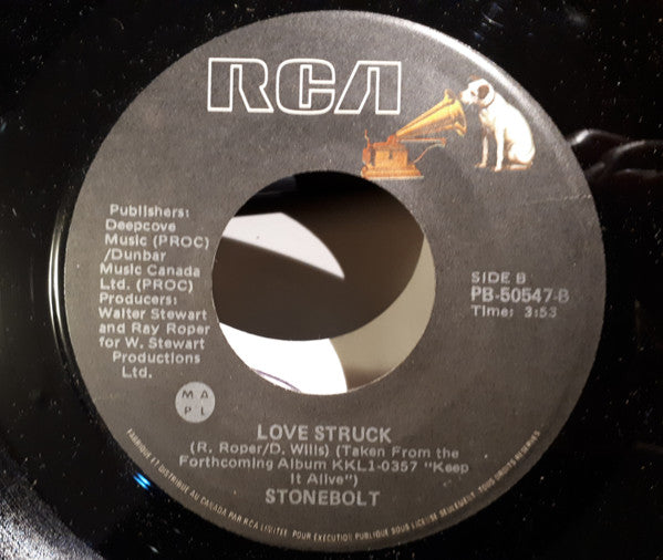 Stonebolt : Don't Ya Hide It (7", Single)