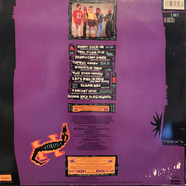 Wayne Toups & Zydecajun : Blast From The Bayou (LP, Album)