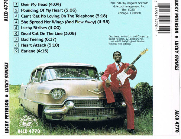 Lucky Peterson : Lucky Strikes (CD, Album, RE)