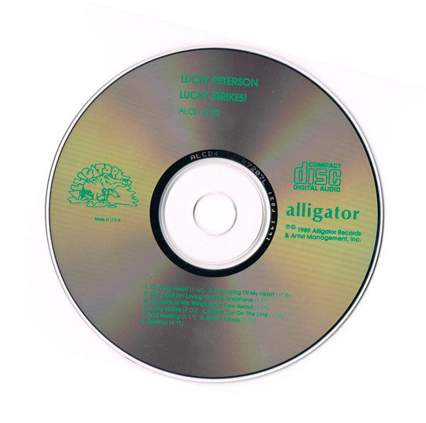 Lucky Peterson : Lucky Strikes (CD, Album, RE)