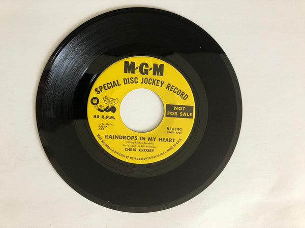 Chris Crosby : Young And In Love (7")