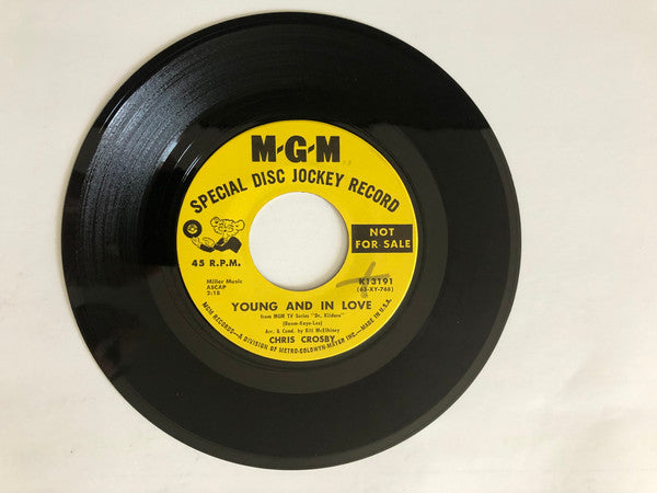 Chris Crosby : Young And In Love (7")