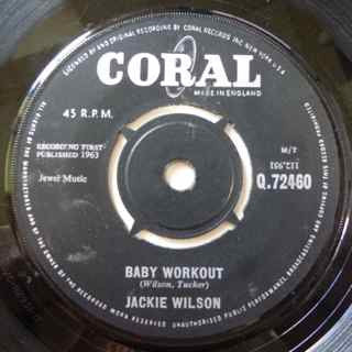 Jackie Wilson : Baby Workout (7", Single)