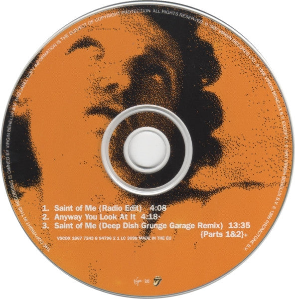 The Rolling Stones : Saint Of Me (CD, Single, CD2)