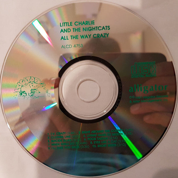 Little Charlie And The Nightcats : All The Way Crazy (CD, Album)