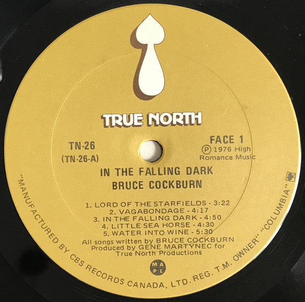 Bruce Cockburn : In The Falling Dark (LP, Album, RE)
