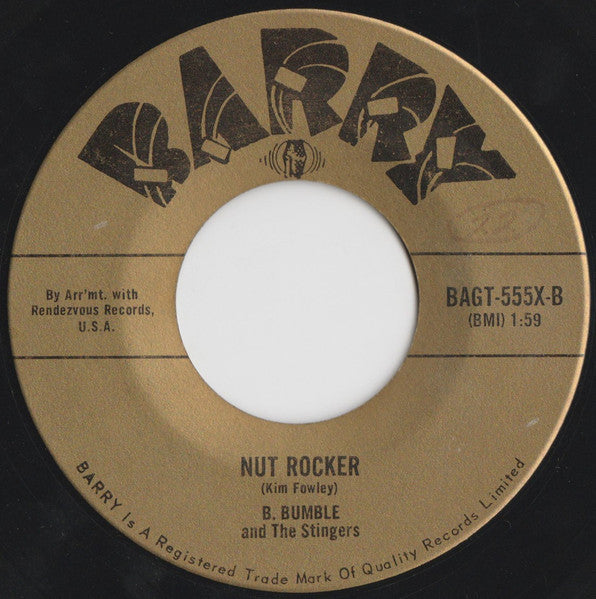 B. Bumble & The Stingers : Bumble Boogie / Nut Rocker (7", Single)