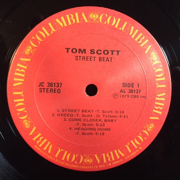 Tom Scott : Street Beat (LP, Album)