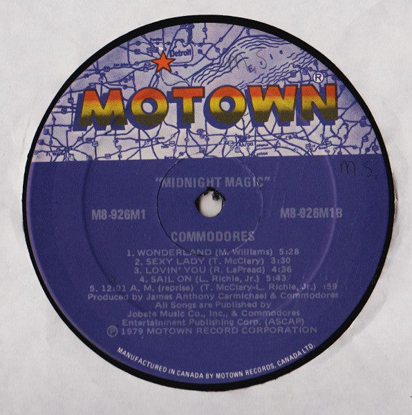 Commodores : Midnight Magic (LP, Album)