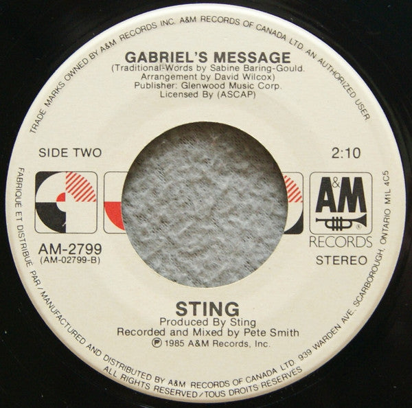 Sting : Russians (7", Single)