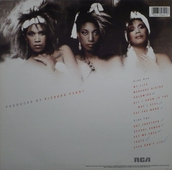 Pointer Sisters : Hot Together (LP, Album)