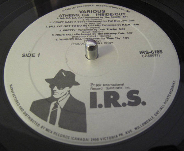 Various : Music From The Movie, "Athens, GA - Inside/Out" (LP, Comp)