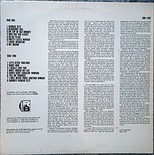 Wilbert Harrison : Lovin' Operator (LP, Comp)