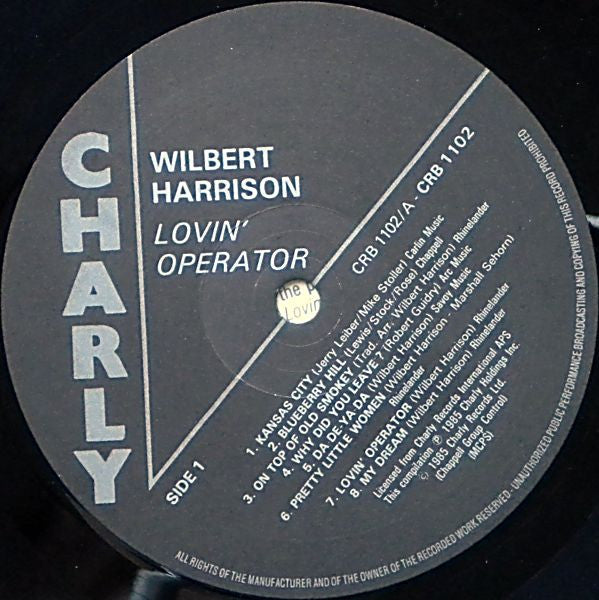Wilbert Harrison : Lovin' Operator (LP, Comp)