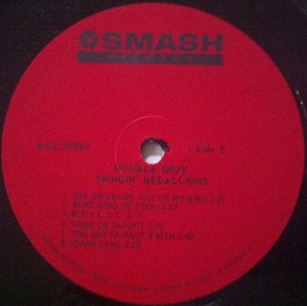 Swingin' Medallions : Double Shot (Of My Baby's Love) (LP, Album, Mono)
