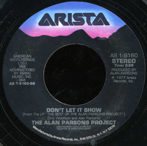 The Alan Parsons Project : Don't Answer Me (7", Single, Spe)