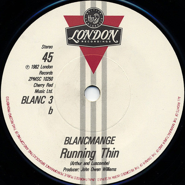 Blancmange : Living On The Ceiling (7", Single, Pap)