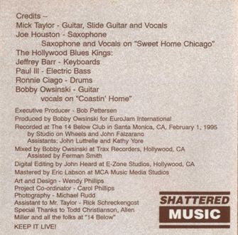 Mick Taylor : Coastin' Home (CD, Album)