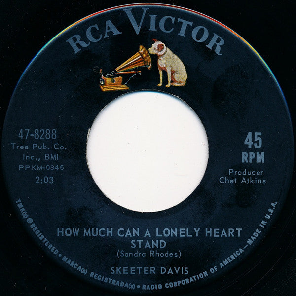 Skeeter Davis : He Says The Same Things To Me (7", Single, Ind)