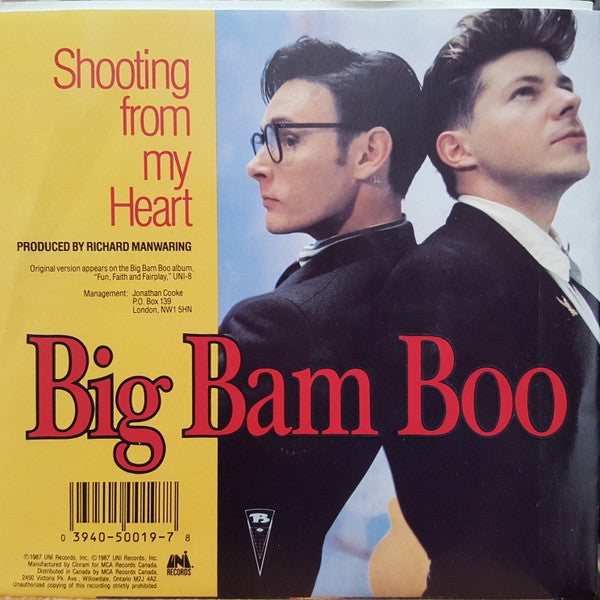 Big Bam Boo : Shooting From My Heart / River Of Blood (7", Single)