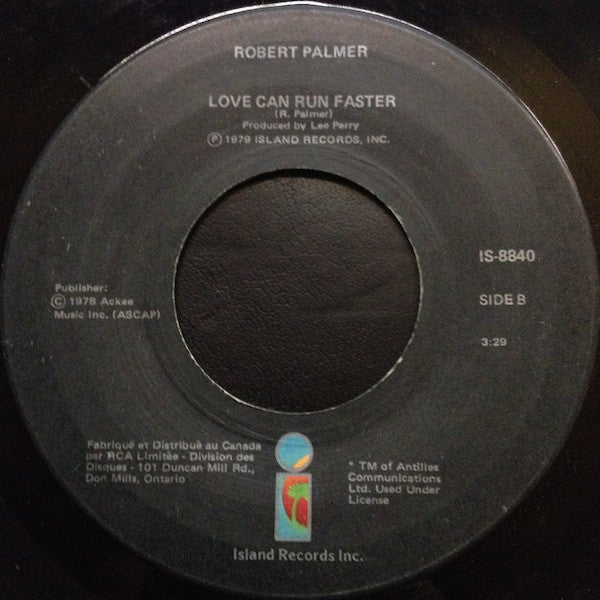 Robert Palmer : Bad Case Of Loving You (Doctor, Doctor) (7", Bla)