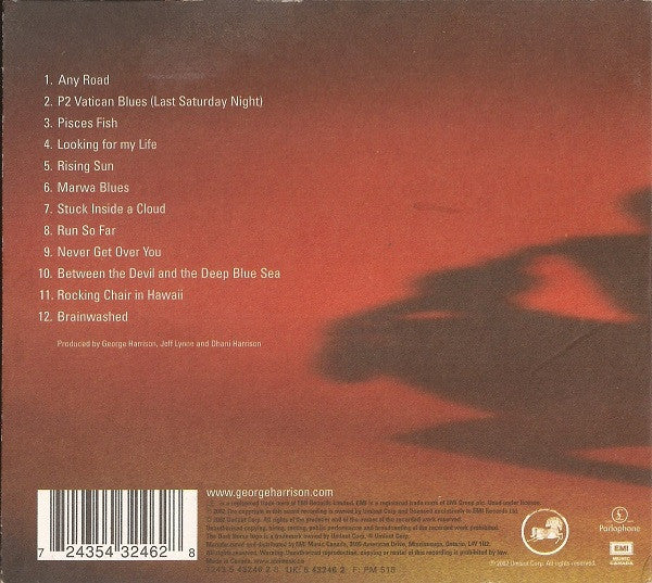 George Harrison : Brainwashed (CD, Album, Dig)