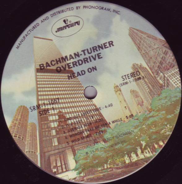 Bachman-Turner Overdrive : Head On (LP, Album, Gat)