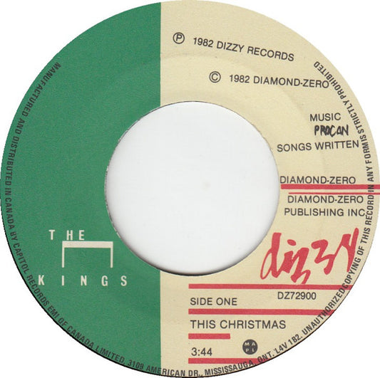 The Kings : This Christmas / A Month Of Sundays (7", Single)