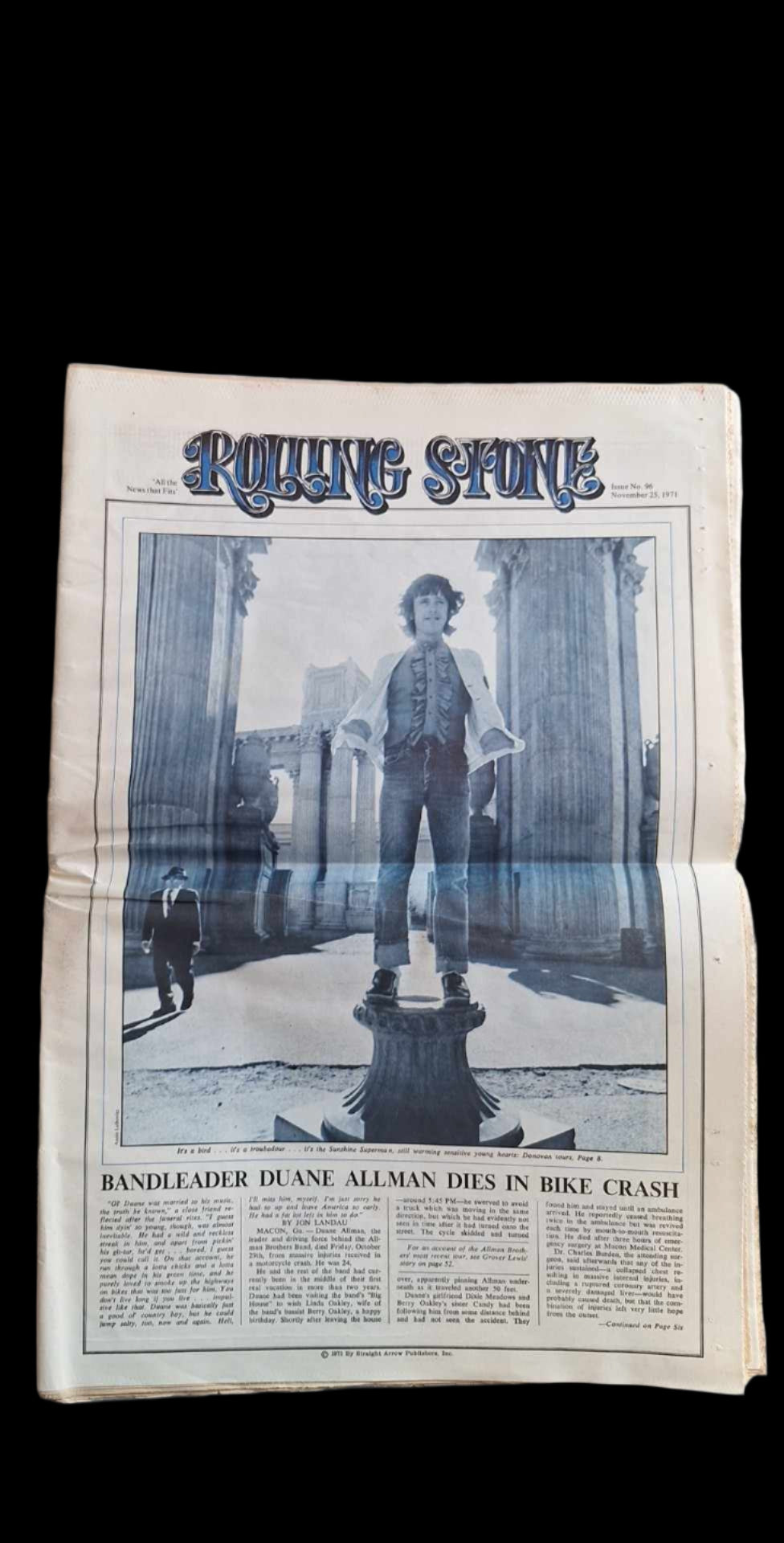 Rolling Stone Magazine – Issue No. 96 (November 25, 1971)