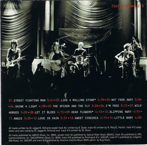 The Rolling Stones : Stripped (CD, Album)